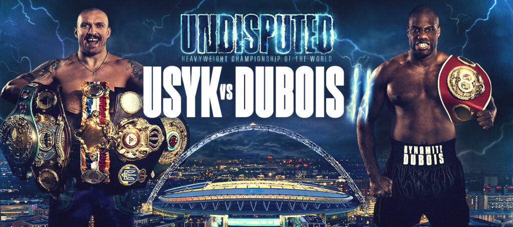 Usyk and Dubois face off in rematch at Wembley Stadium